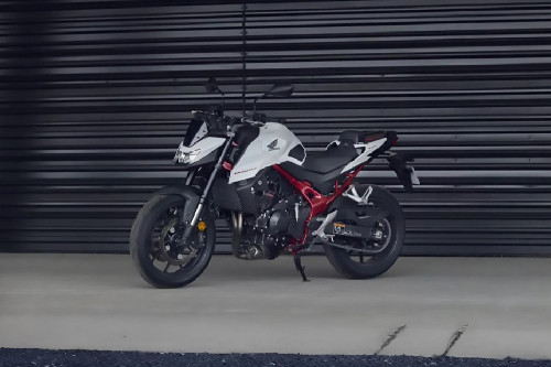 Honda CB750 Slant Front View Full Image