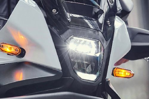 Honda NX500 Head Light View