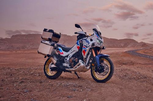 Honda CRF 1100L Africa Twin Adventure Sports ES Slant Rear View Full Image