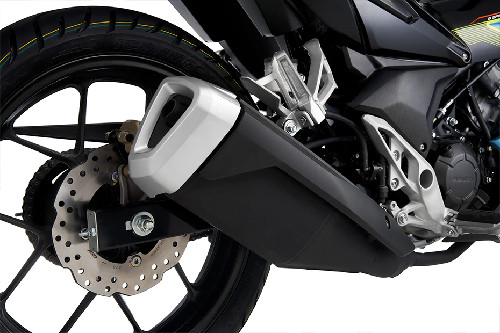 Honda RS-X Winner Exhaust View