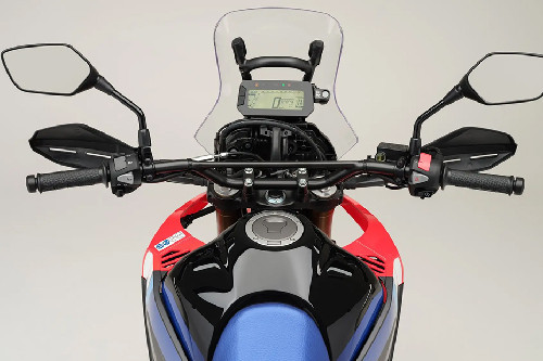 Honda CRF250 Handle Bar View