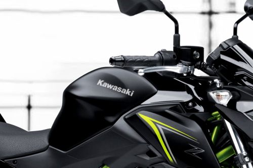 Kawasaki Z650 ABS Fuel Tank View