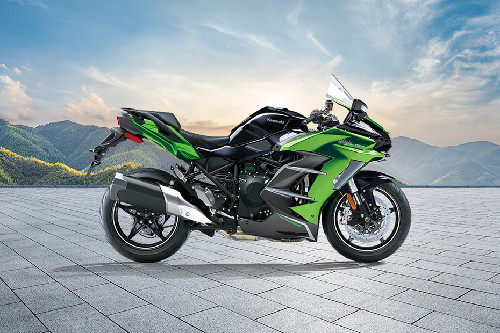 Kawasaki Ninja H2SX Right Side Viewfull Image