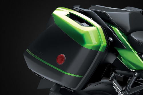 Kawasaki Ninja H2SX Storage Box View