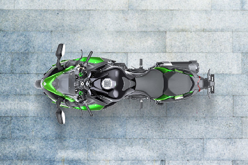 Kawasaki Ninja H2SX Top Viewfull Images