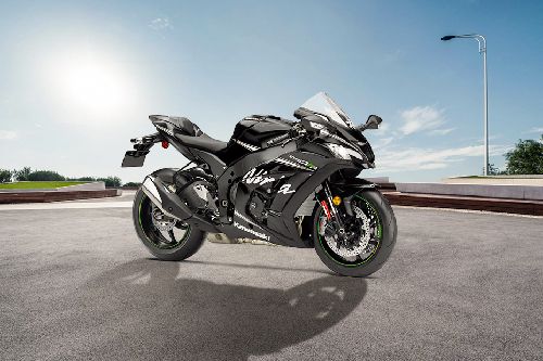 Kawasaki Ninja ZX-10 RR Slant Rear View Full Image