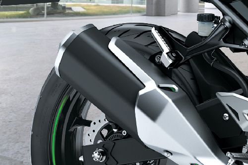 Kawasaki Ninja 250 ABS Exhaust View