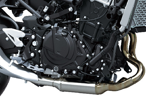 Kawasaki Ninja 500 Engine View