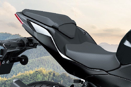 Kawasaki Ninja 500 Rider Seat View