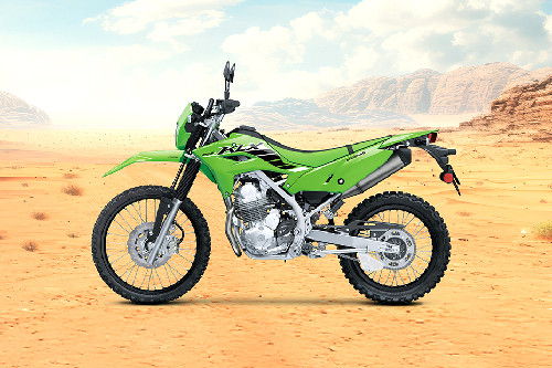 Kawasaki KLX230 Left Side View Full Image