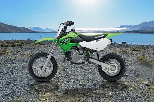 Kawasaki KX65 Left Side View Full Image