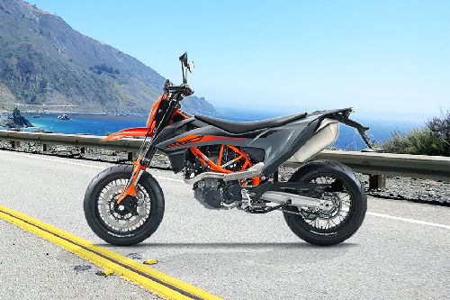 KTM 690 SMC R Left Side View Full Image