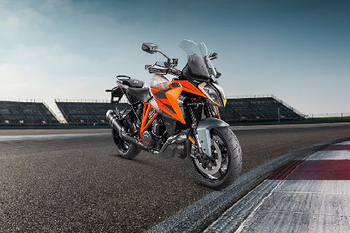 KTM 1290 Super Duke GT Slant Rear View Full Image