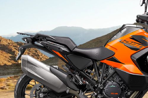 KTM 1290 Super Adventure S Rider Seat View
