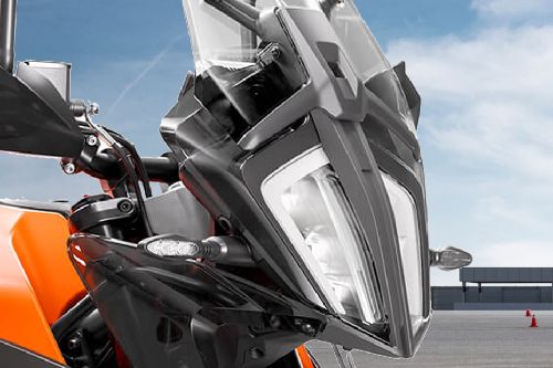 KTM 390 Adventure Head Light View