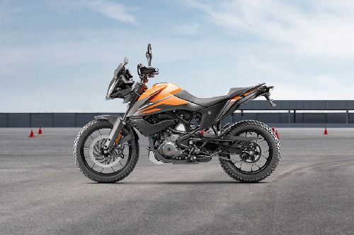 KTM 390 Adventure Left Side View Full Image