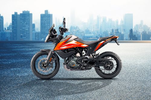 KTM 250 Adventure Left Side View Full Image