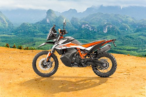 KTM 790 Adventure R Left Side View Full Image