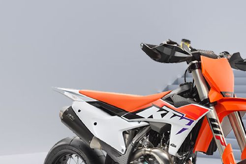 KTM 450 SMR Rider Seat View