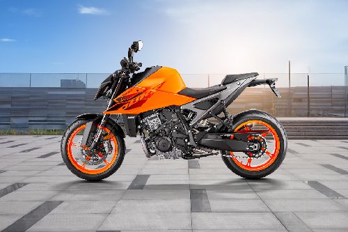 KTM 990 Duke Left Side View Full Image