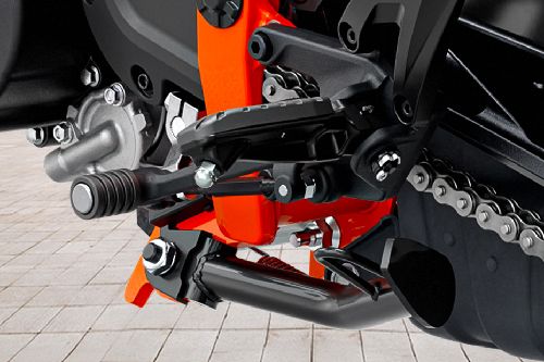 KTM 390 Duke Foot Rest View