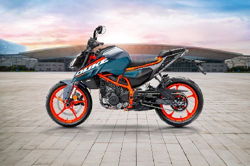 KTM 390 Duke Left Side View Full Image