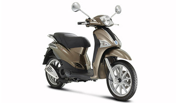 Piaggio Liberty Slant Rear View Full Image