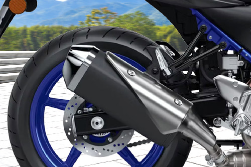 Suzuki SV 650 Exhaust View