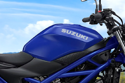 Suzuki SV 650 Fuel Tank View
