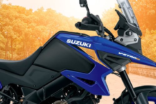 Suzuki V-Strom 1050 Fuel Tank View