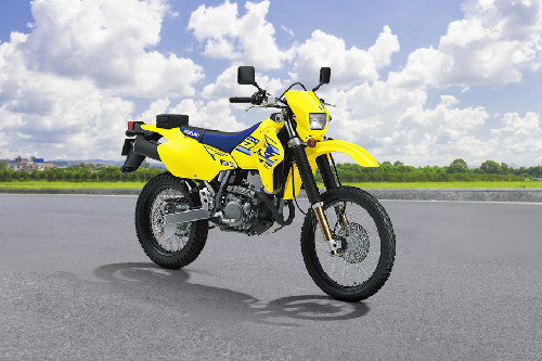 Suzuki DR-Z400S Slant Rear View Full Image