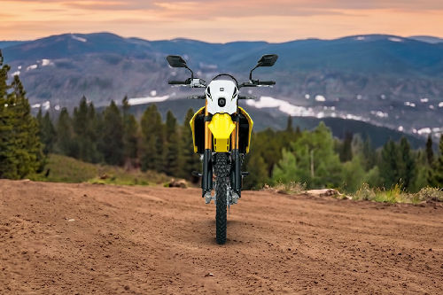 Suzuki DR-Z4S Front View Full Image