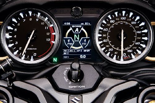 Suzuki Hayabusa Console View