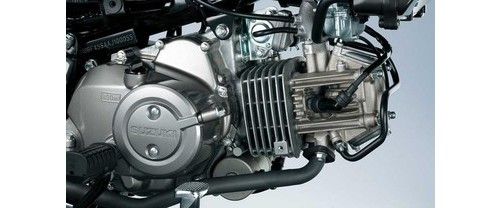 Suzuki Shogun Axelo Engine View