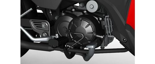 Suzuki Smash FI Engine View