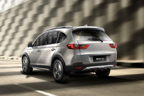 Rear Cross Side View of Honda BR-V 2024