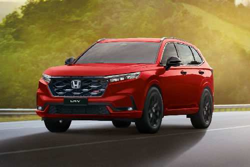 CR-V Front angle low view