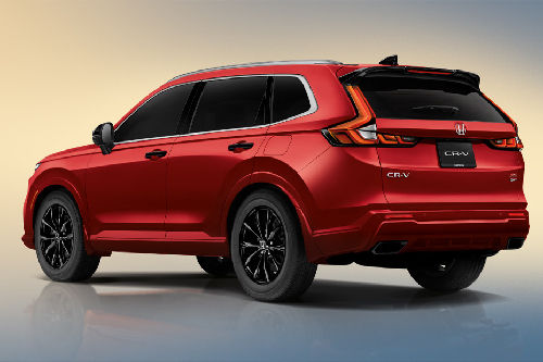 Rear Cross Side View of Honda CR-V
