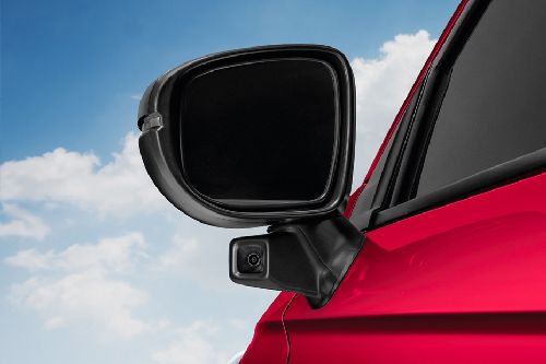 Honda City Hatchback Drivers Side Mirror Rear Angle