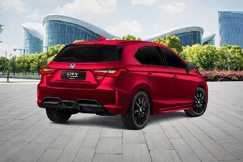 City Hatchback Rear angle view