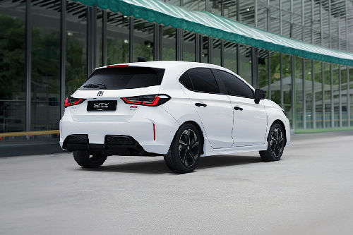 City Hatchback Rear angle view