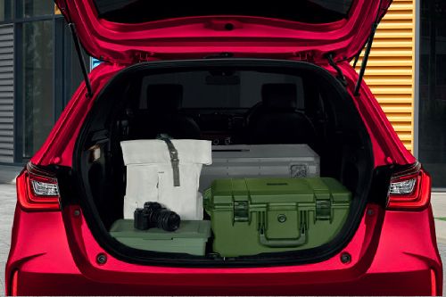 Trunk Open Closer View of City Hatchback