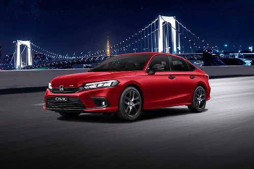 Civic Front angle low view