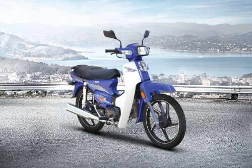 Sym E SR 110 Slant Upfront View