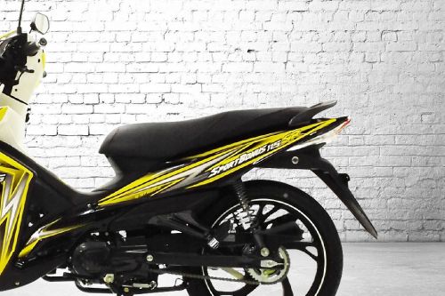 Sym Sport Bonus 115 SR Tyre Width View