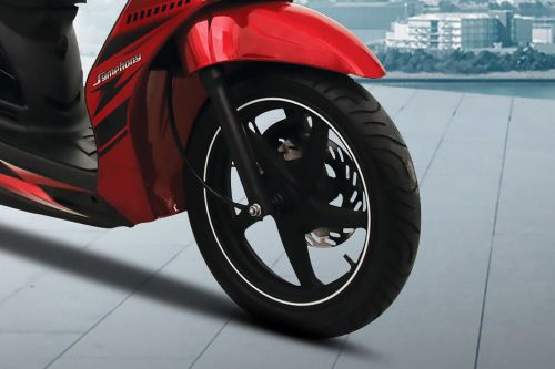 Sym Symphony 150 Front Tyre View