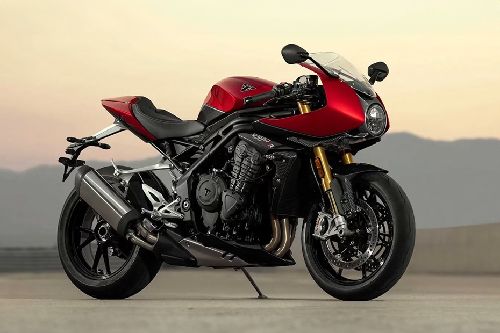 Triumph Speed Triple 1200 RR Slant Rear View Full Image