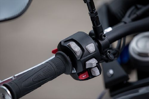 Triumph Tiger 850 Sport Console View