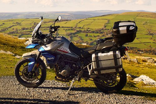 Triumph Tiger 850 Sport Left Side View Full Image