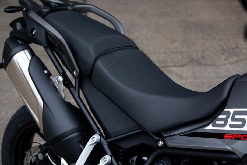 Triumph Tiger 850 Sport Rider Seat View